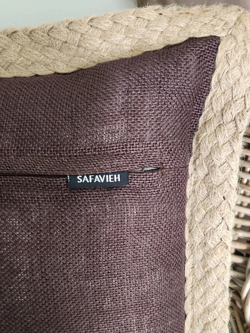 SAFAVIEH Madeline Border Throw Pillow 20